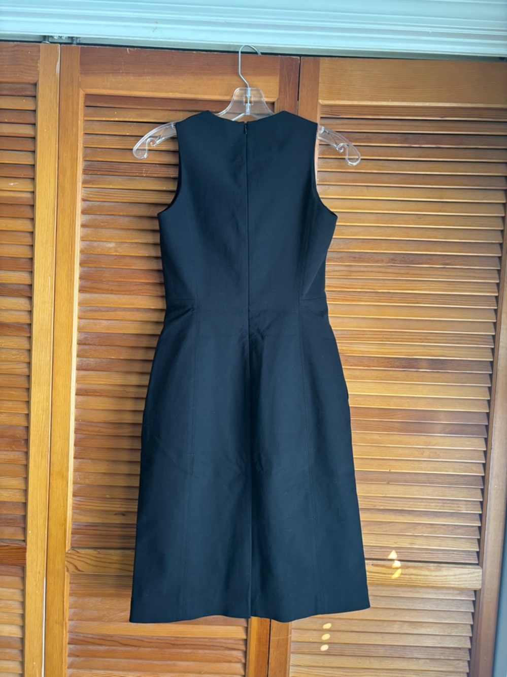 MM. LAFLEUR New York Classic Black Sleeveless Sheath Dress Size 0p - Picture 3 of 12
